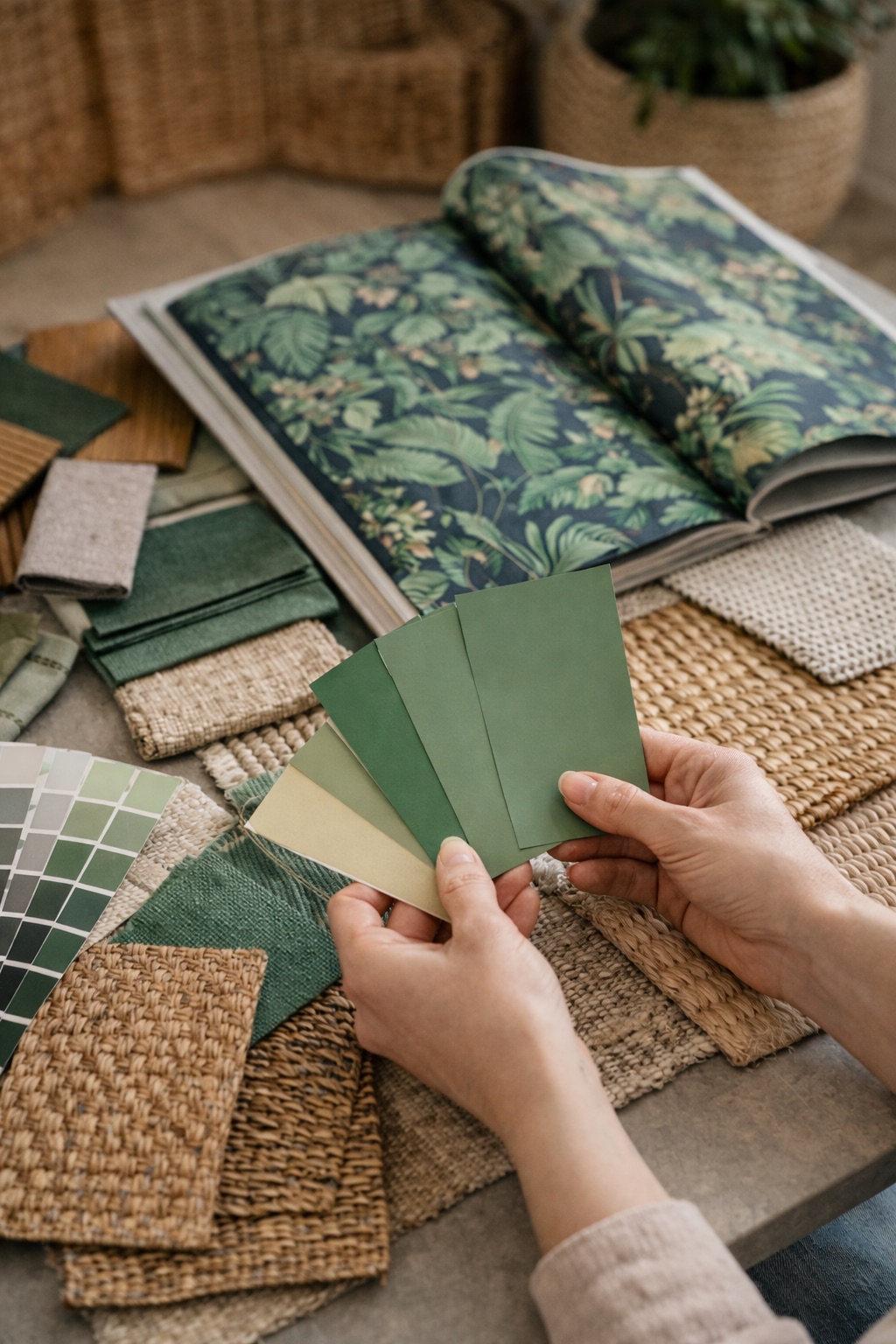 Palette couleurs tropicale