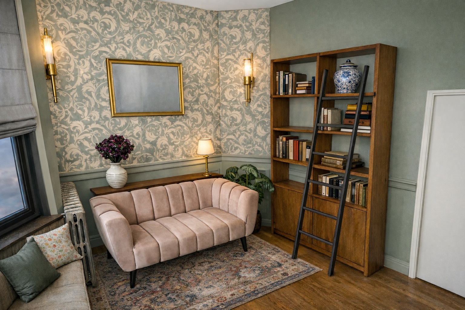 Projection du salon baroque